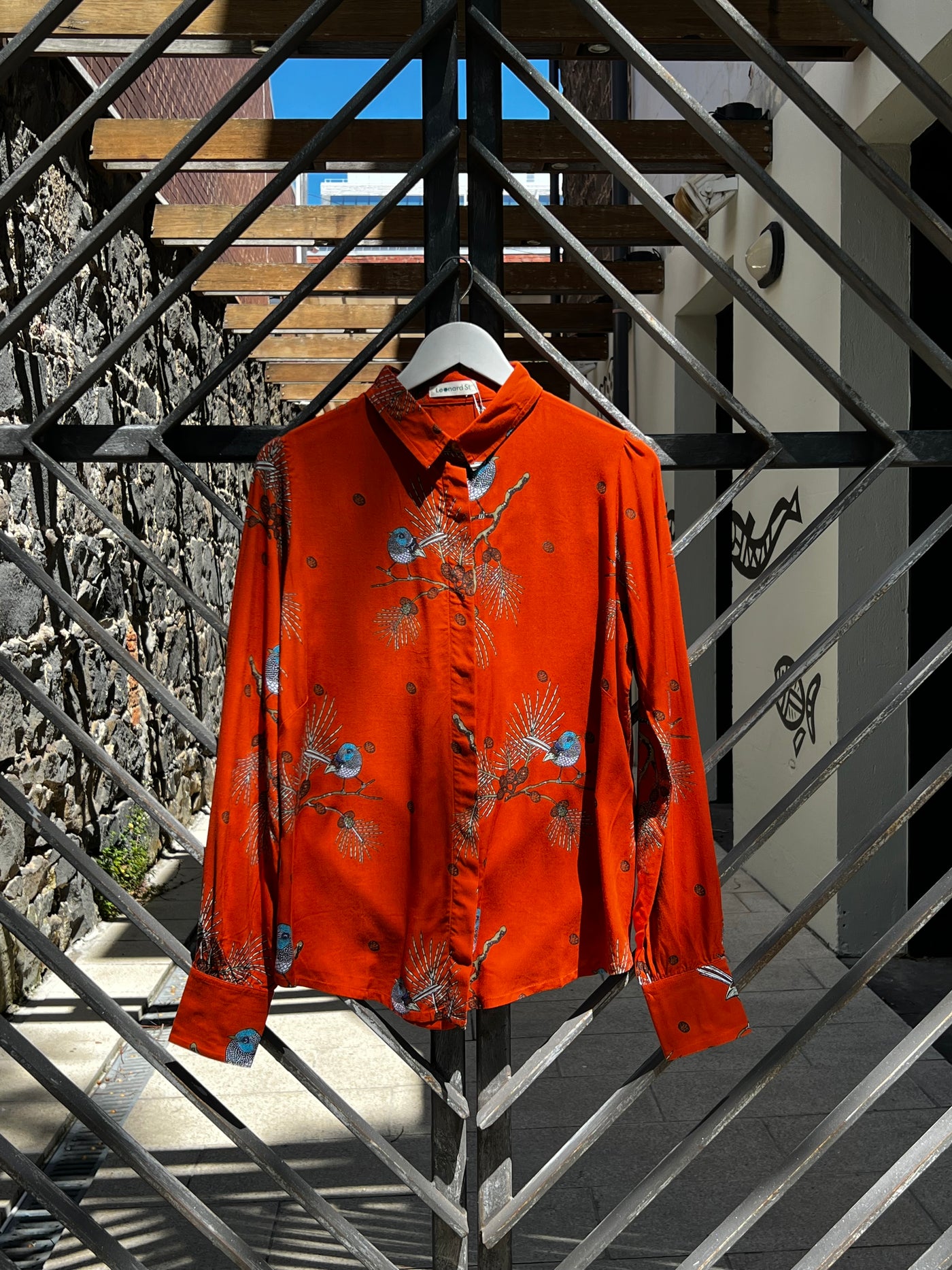 Nesting Shirt, Rust