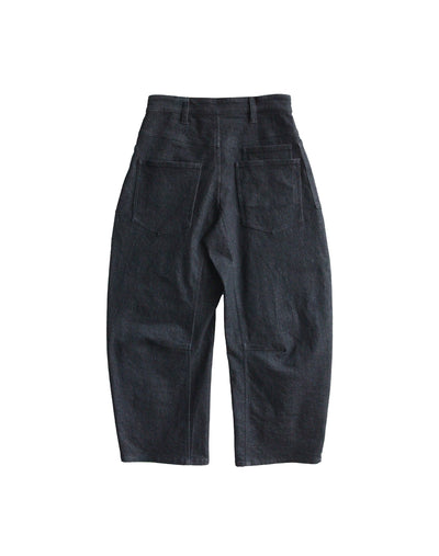 Applique Pant, Denim Black