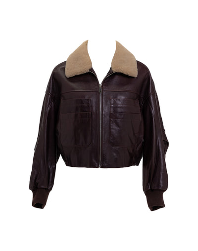 Aviator Leather Jacket