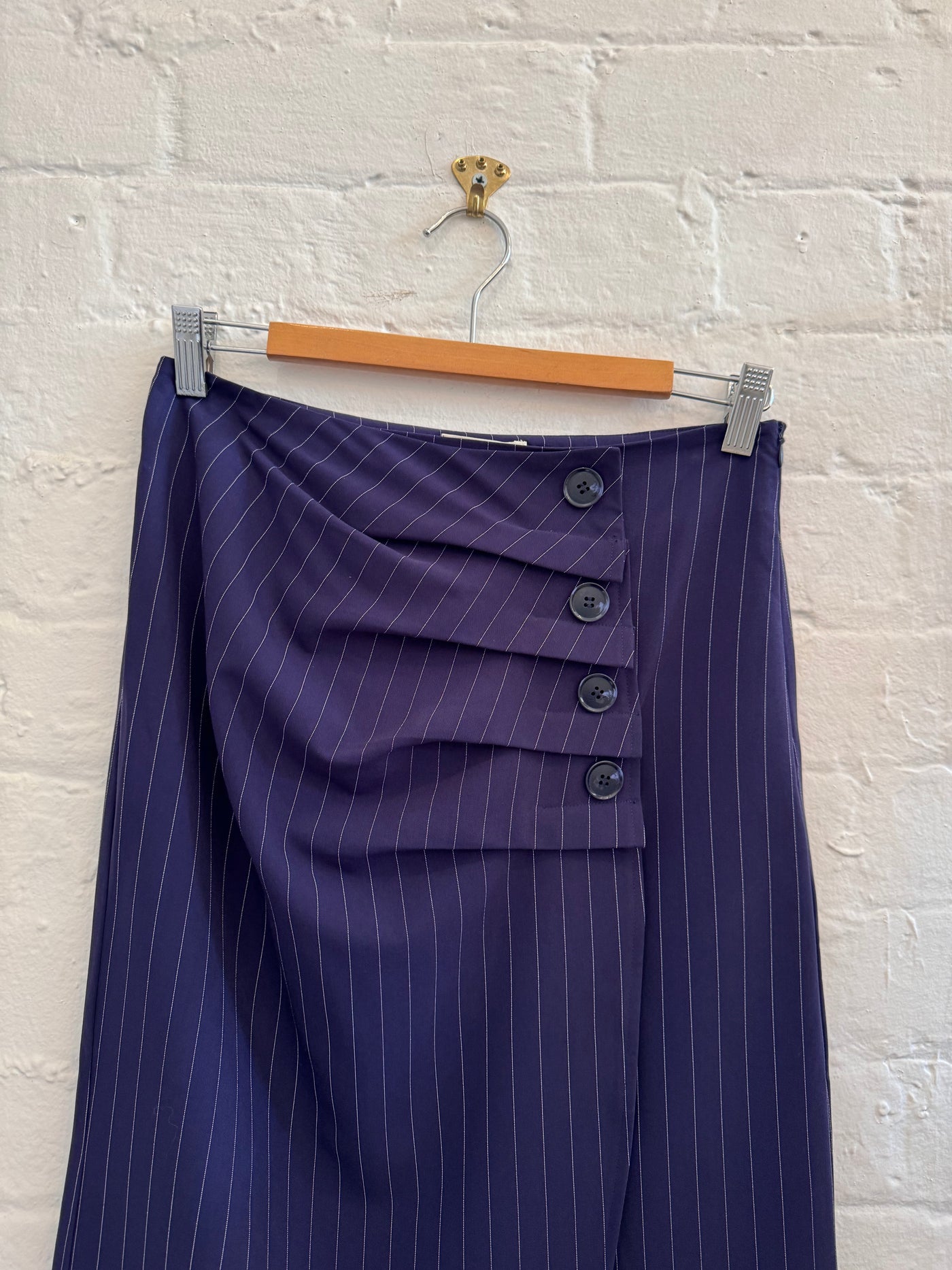 Stewart Skirt in Pinstripe