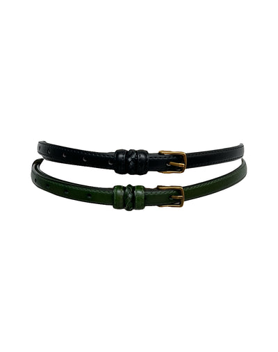 Plaited Loop Belt