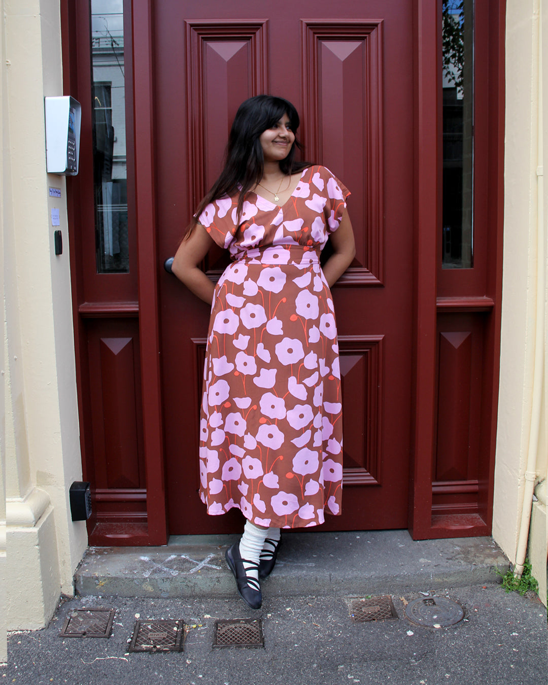 Bloomberg Dress, Poppy