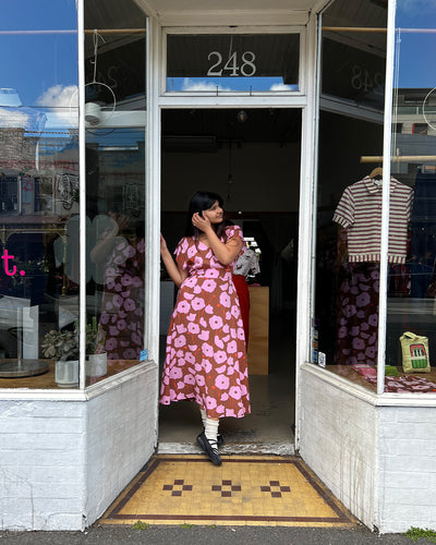 Bloomberg Dress, Poppy