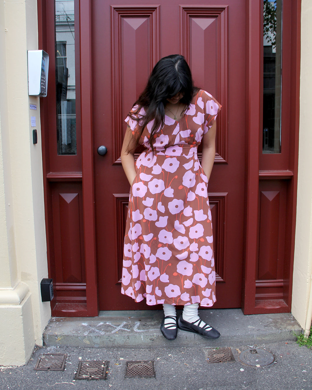 Bloomberg Dress, Poppy