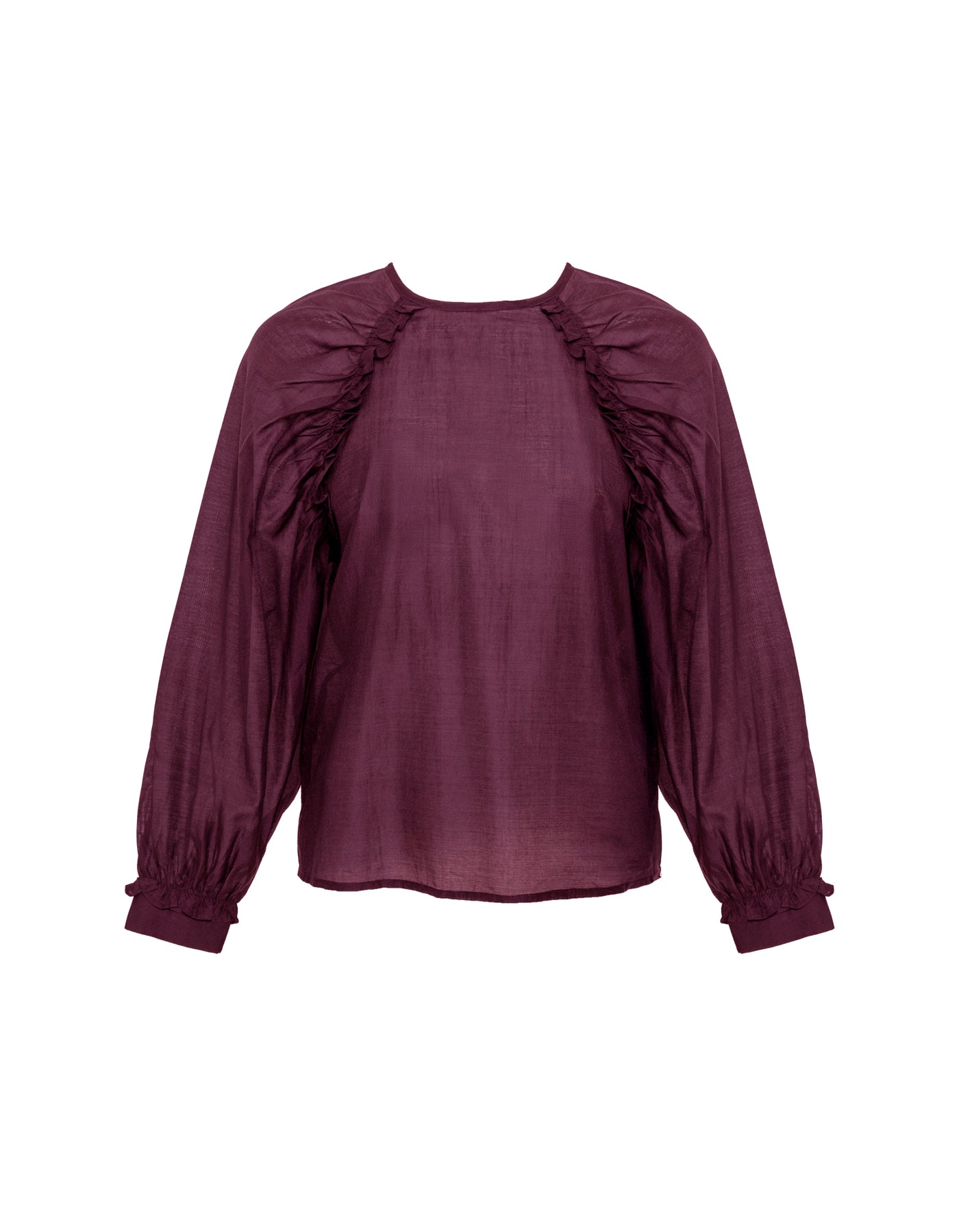 Boho Top, Berry