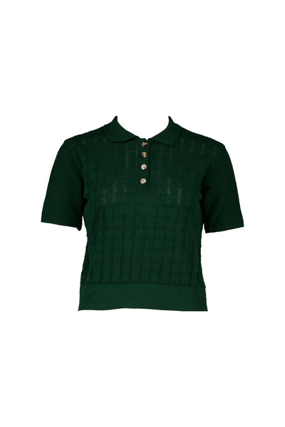 Cubed Polo Top