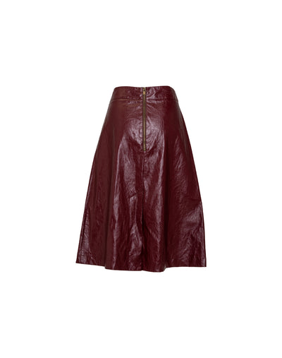 Gallery Skirt, Faux Leather