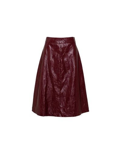 Gallery Skirt, Faux Leather