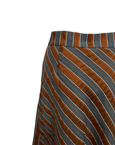 Helena Skirt, Wallpaper Stripe