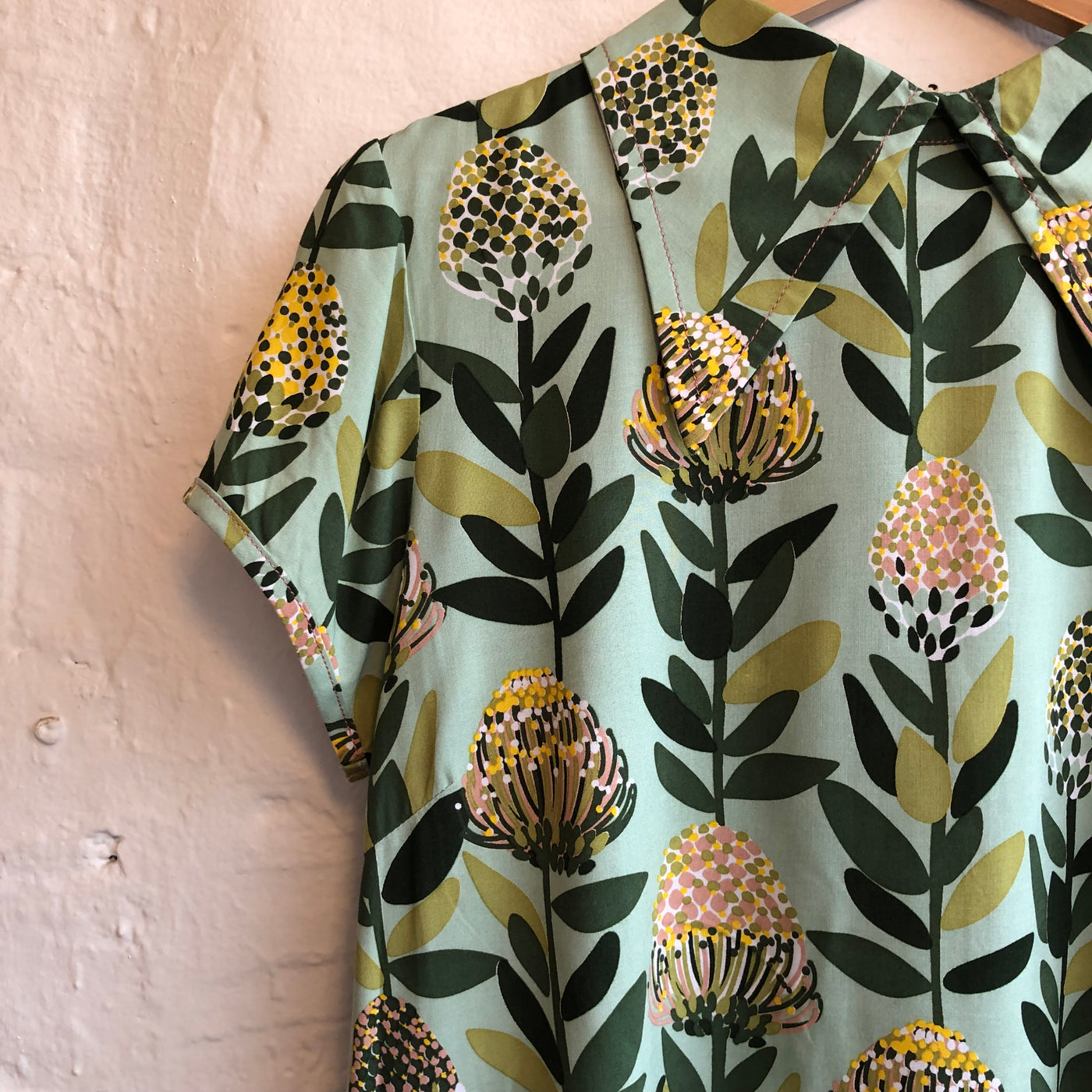 Protea Wing Collar Top