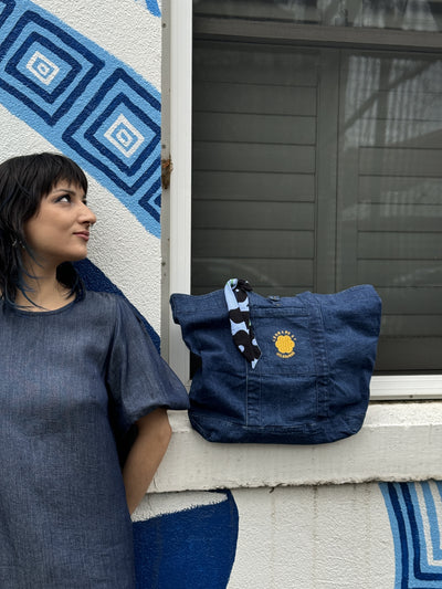 Denim Tote Bag