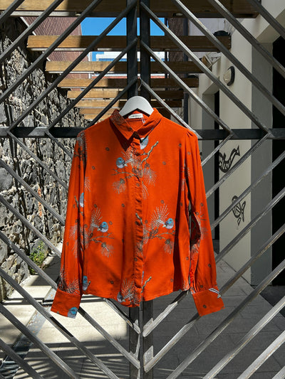 Nesting Shirt, Rust