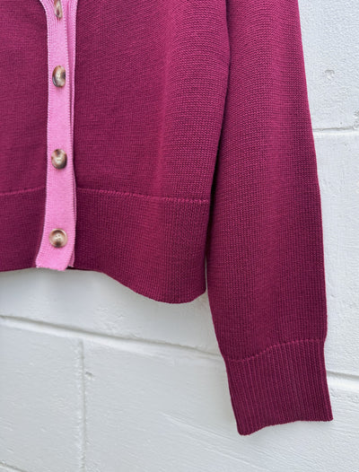 Rhubarb Cardigan