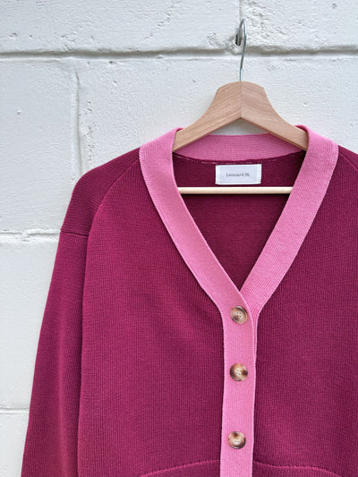 Rhubarb Cardigan