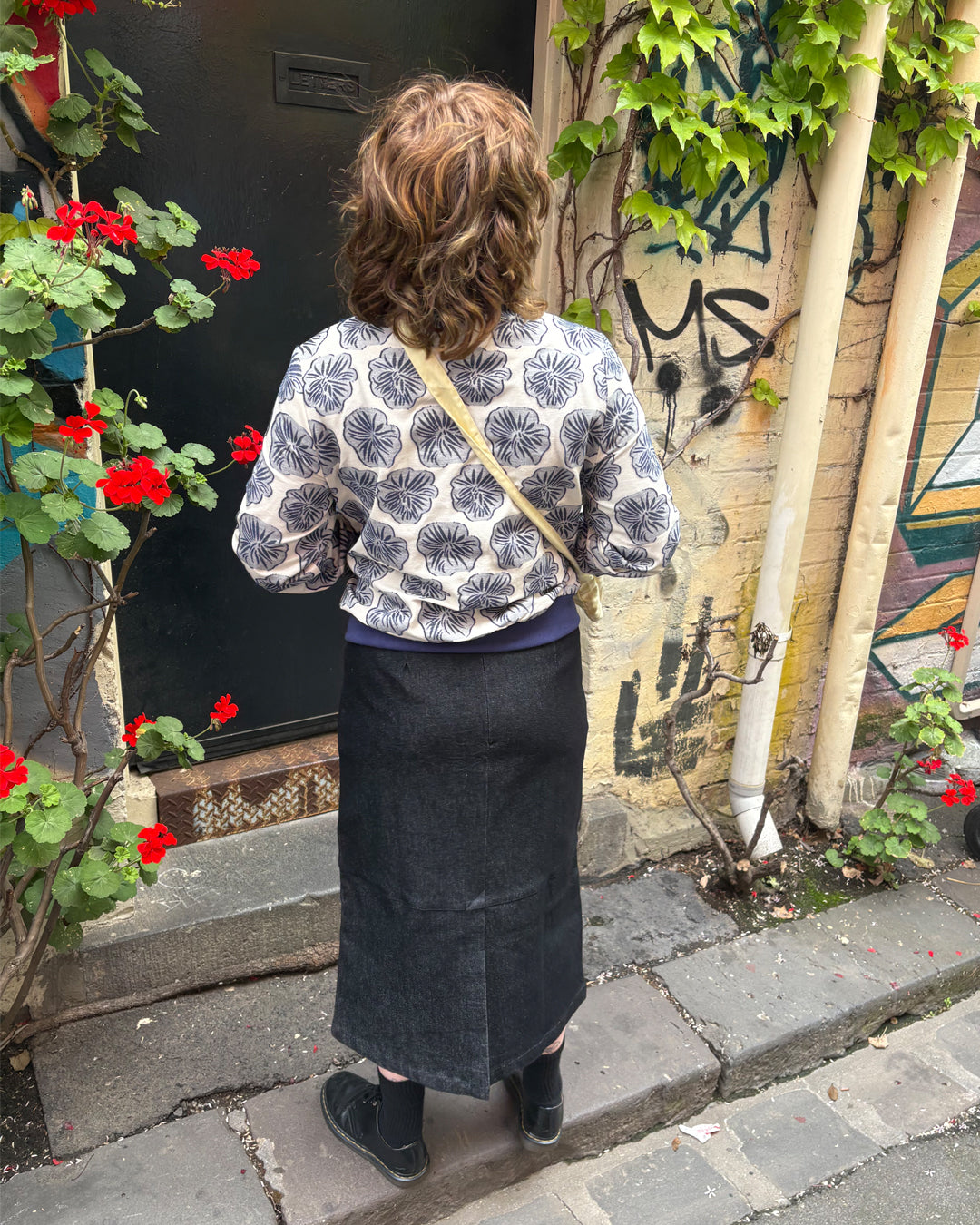 Jacquard Bomber Jacket