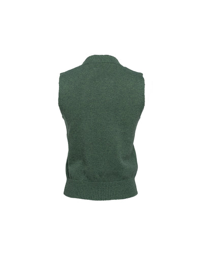 Marled Knit Vest