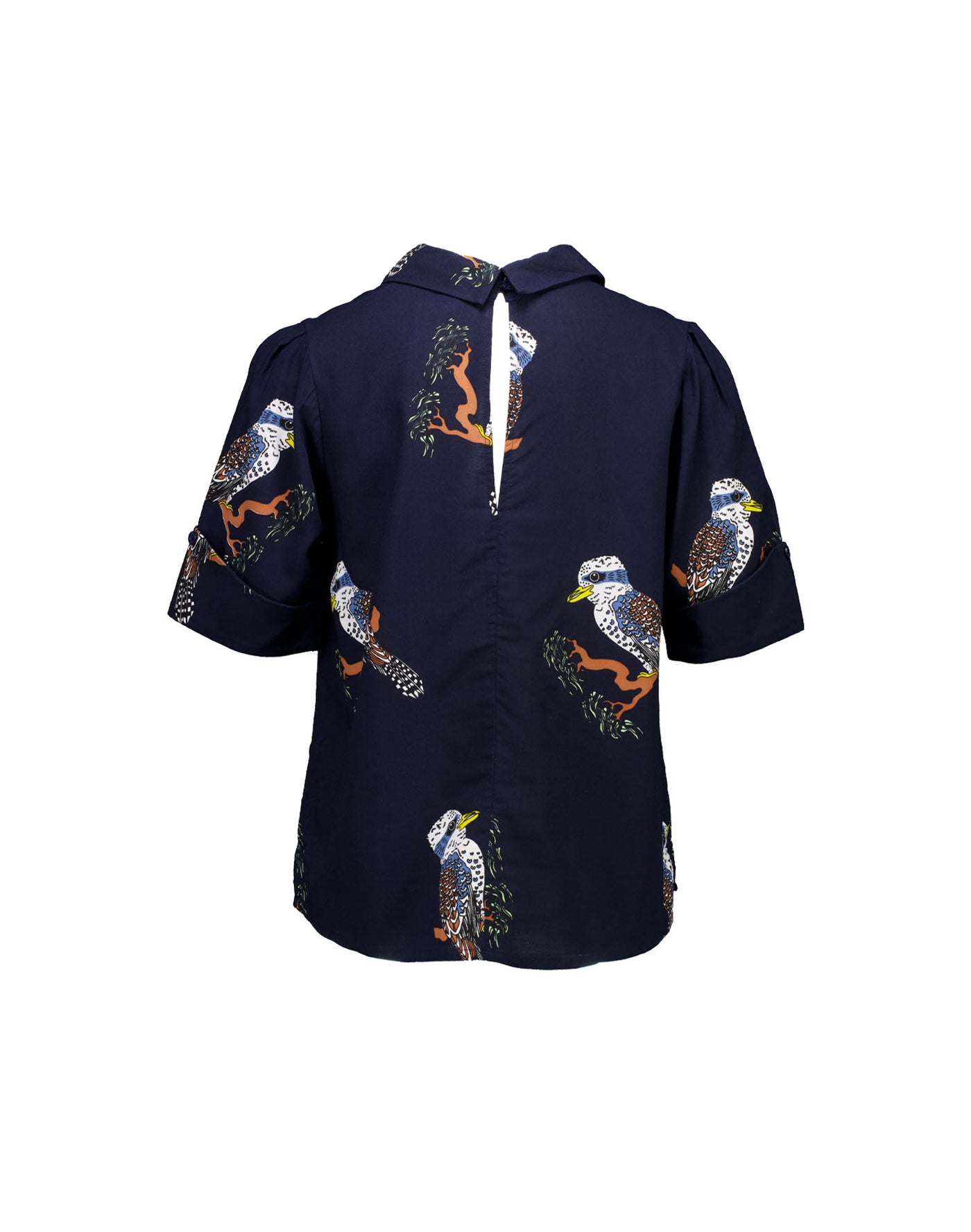 Kookaburra Wing Collar Top