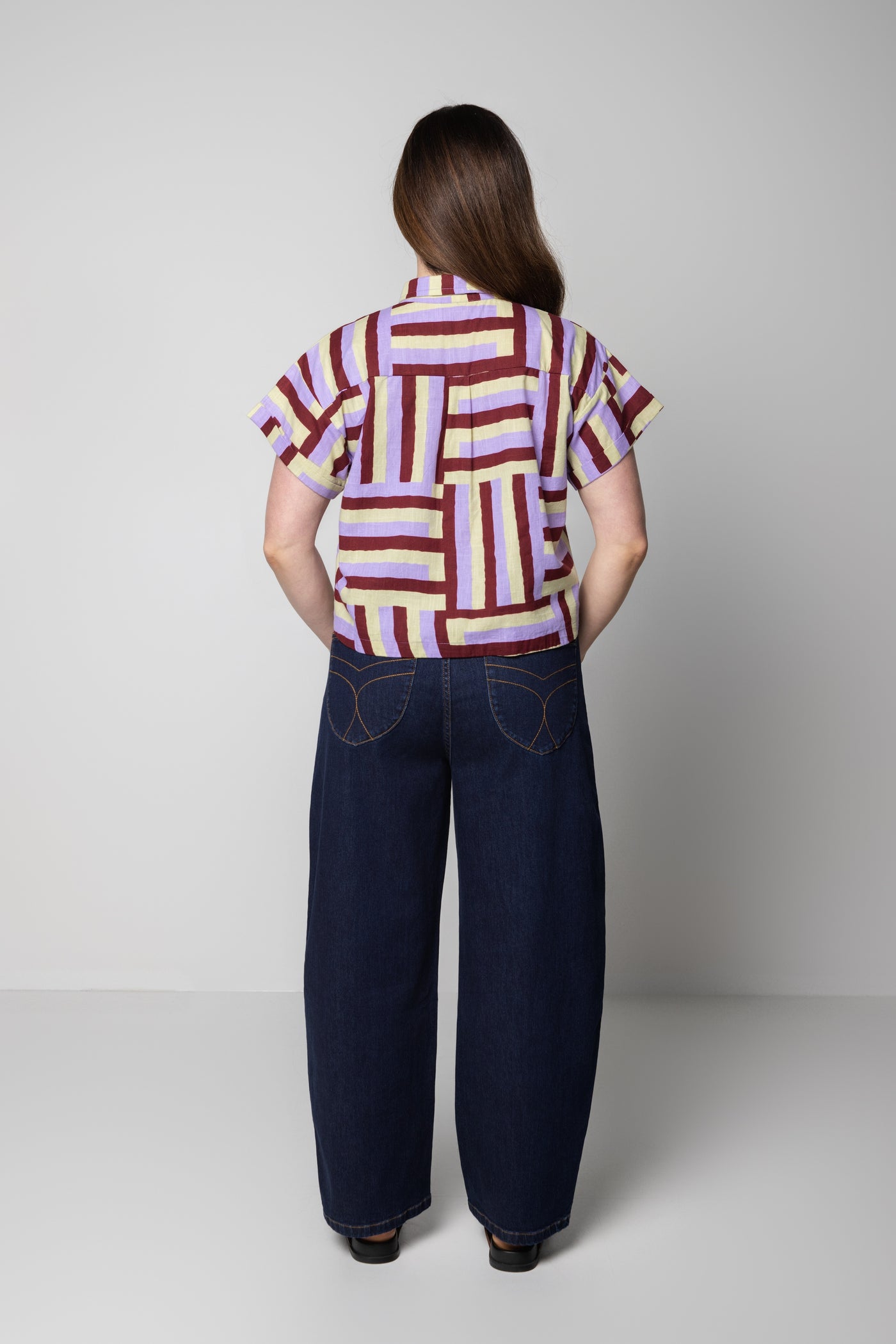 Barrel Leg Denim Jean