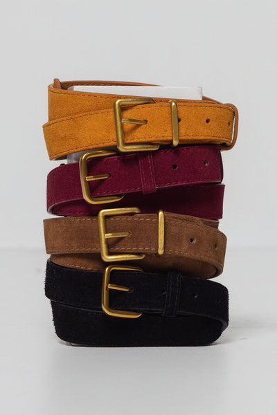 Suede Belt