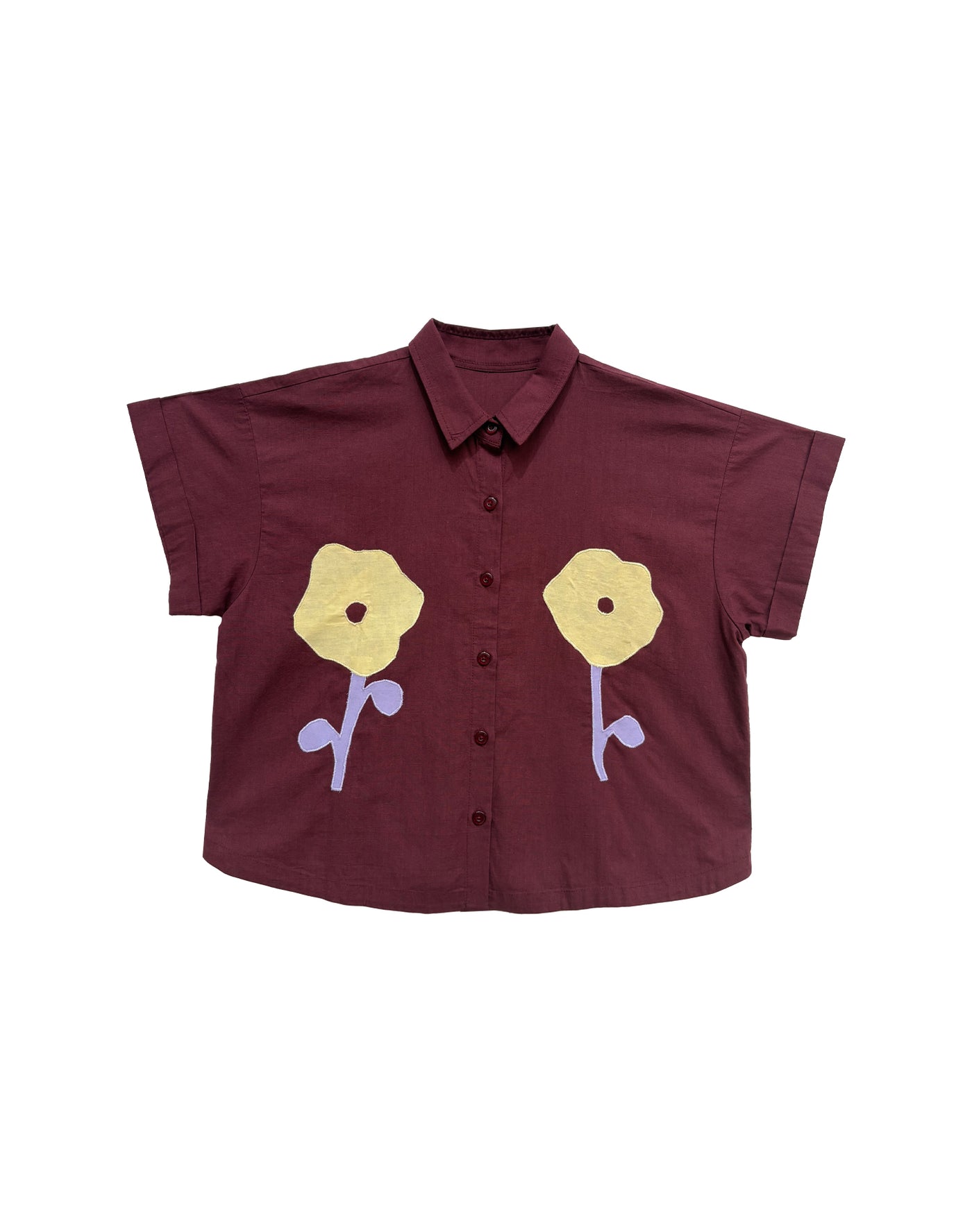 Poppy Applique Shirt