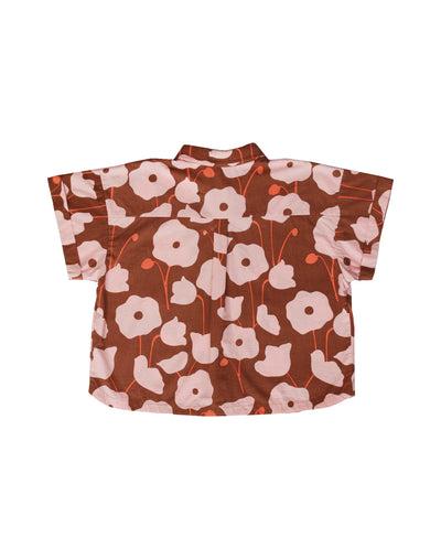 Poppy Shirt, Brown