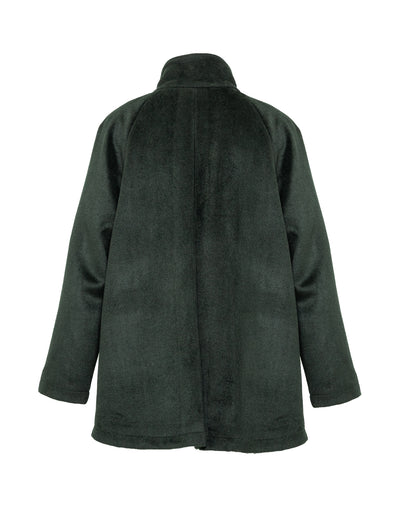 Raglan Coat, Dark Green