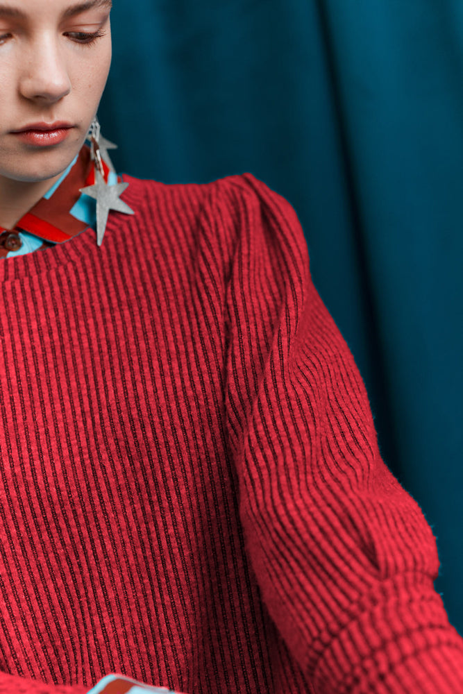 Roman Puppet Jumper, Red