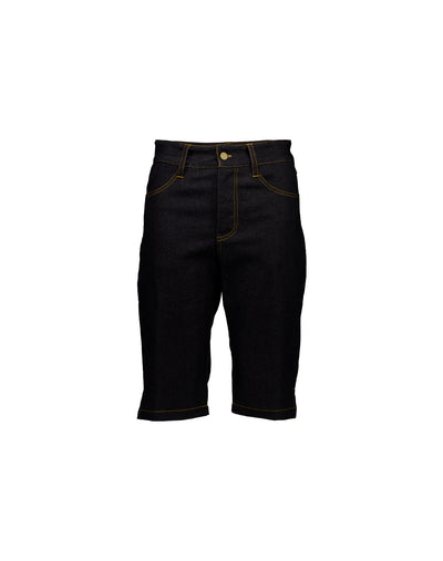 Clam Diggers, Black Denim