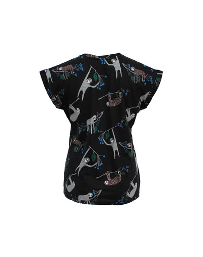 Sloth Tee, Black