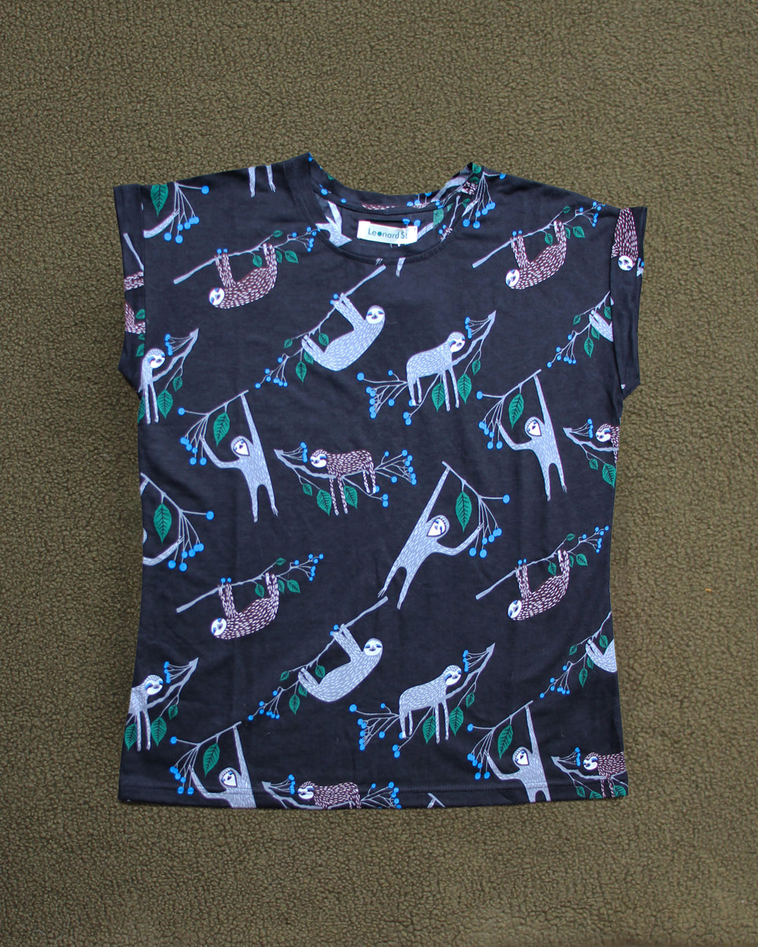 Sloth Tee, Black