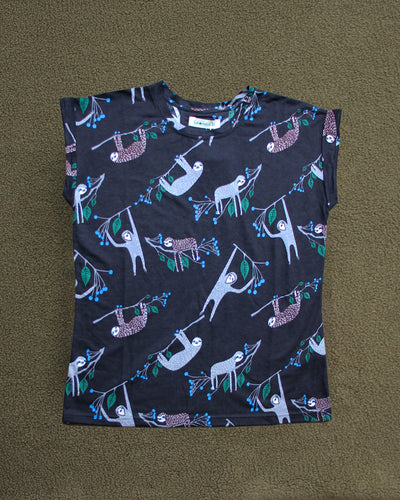 Sloth Tee, Black