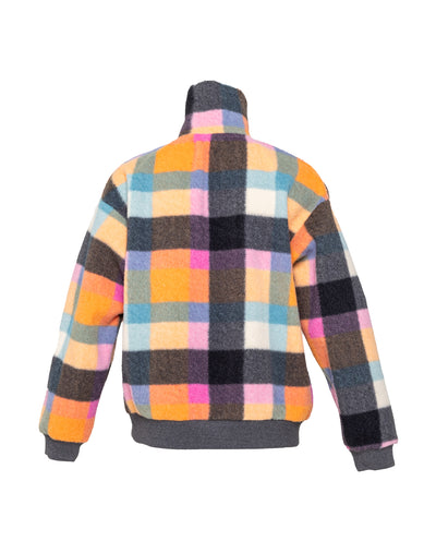 Rainbow Squares Pullover