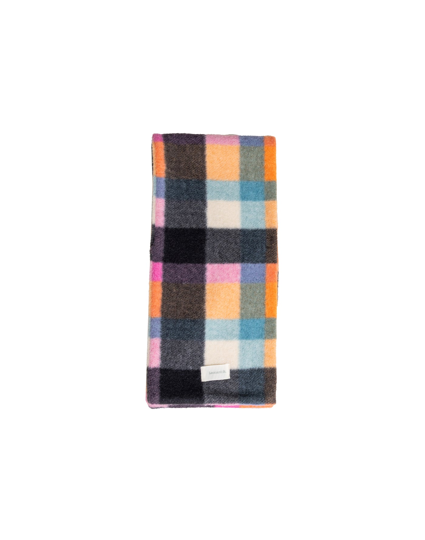 Rainbow Squares Scarf