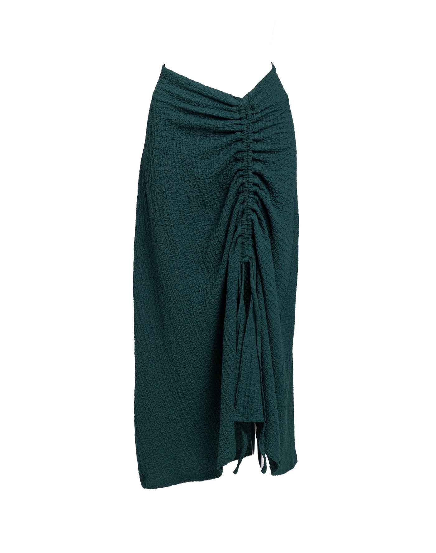 Drawstring Skirt, Green