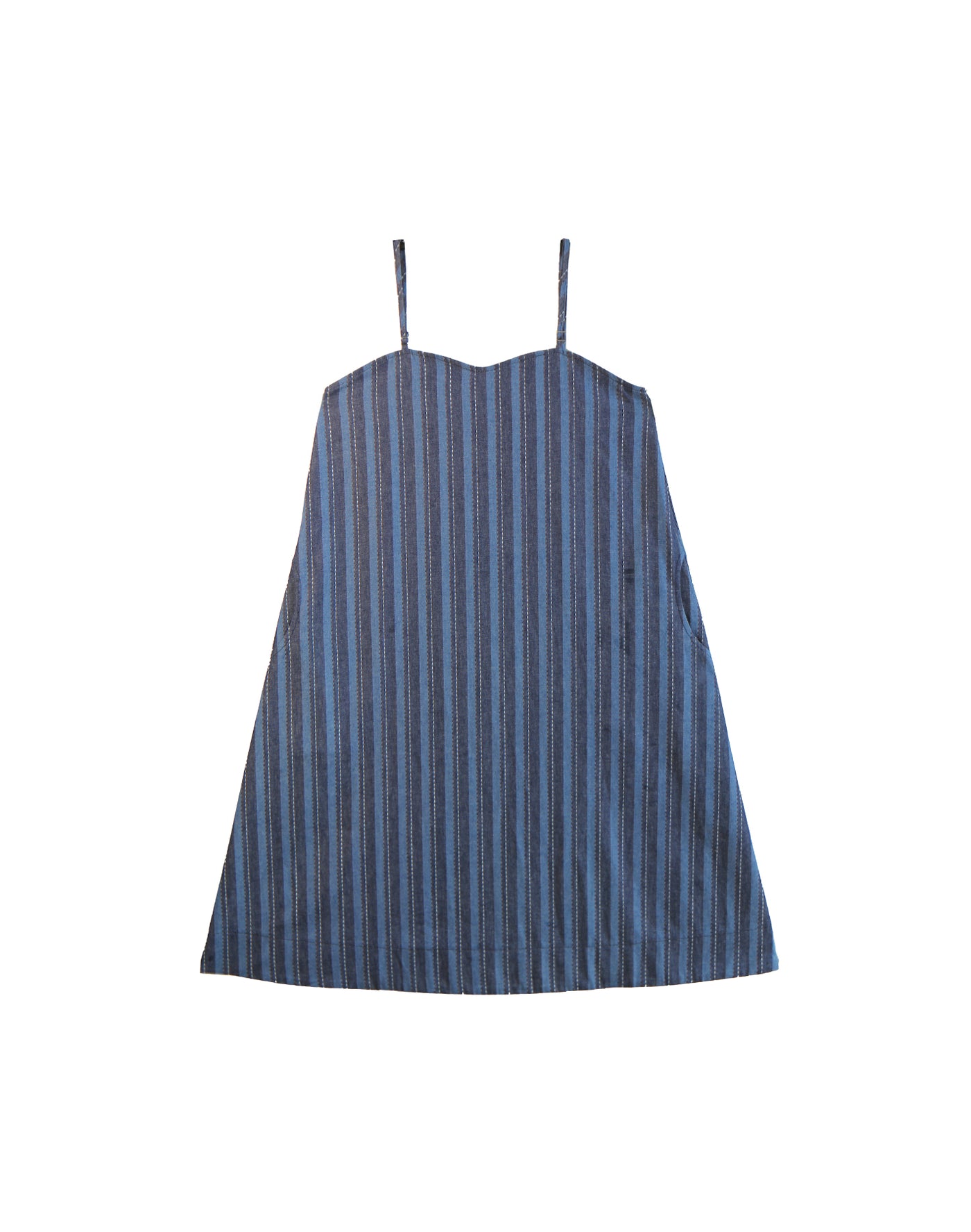 Ticking Stitch Dress