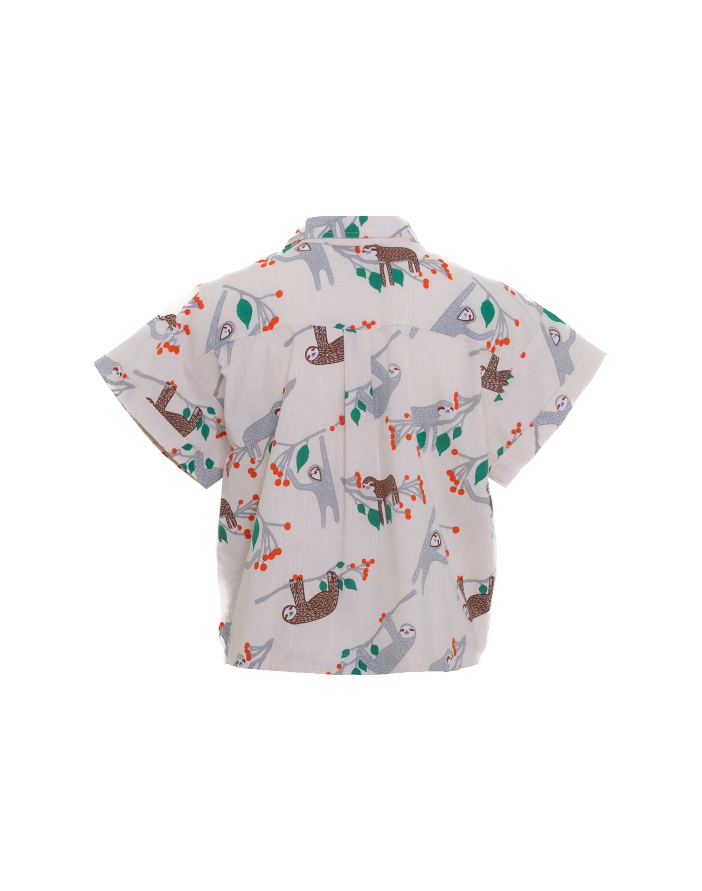Tree Sloth Shirt, Cream