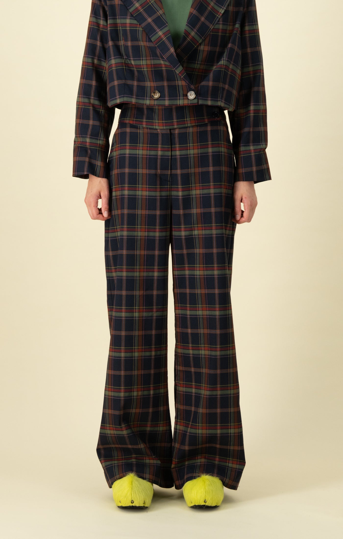 Manhattan Pant, Multi Check