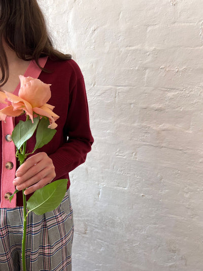 Rhubarb Cardigan
