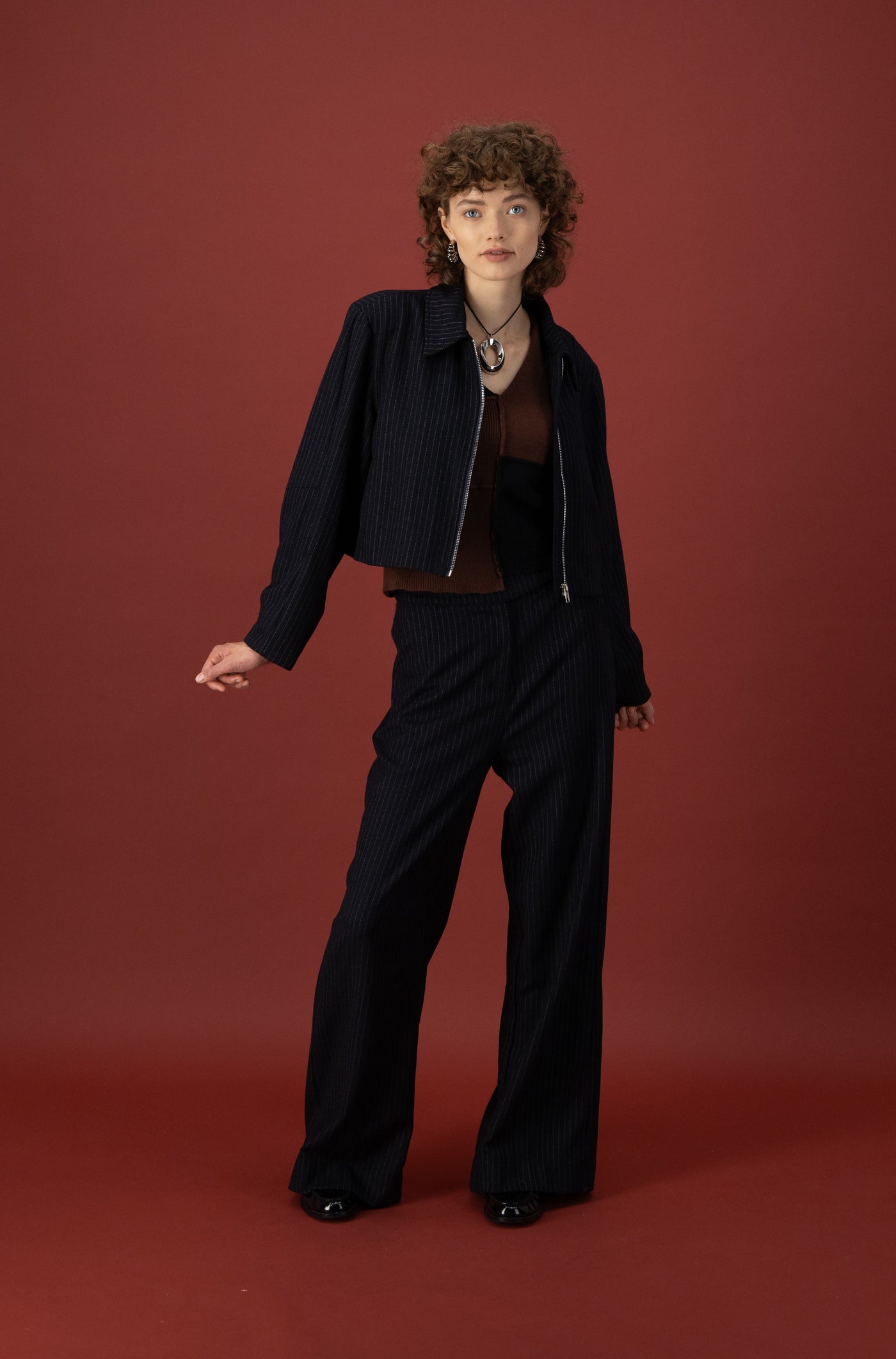 Manhattan Suit Pant, Pinstripe