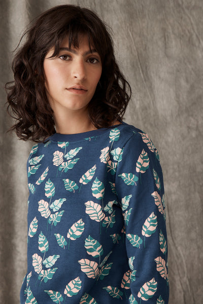 Boat Neck Jumper | Philodendron