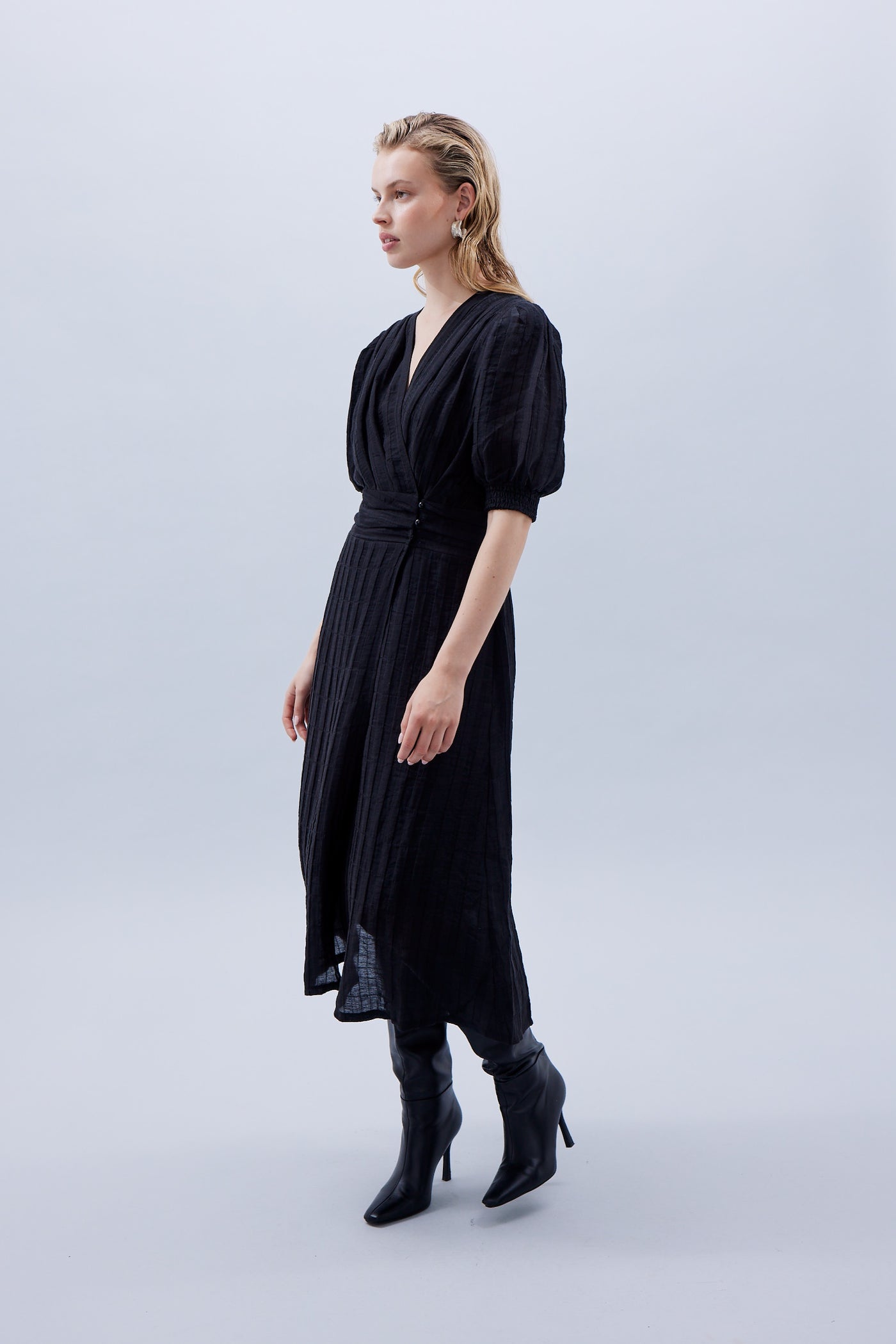 Locomotive Wrap Dress