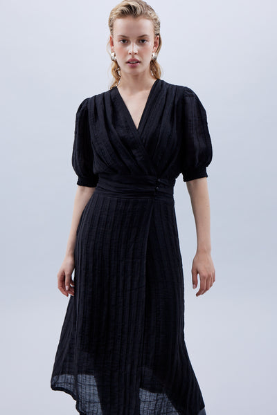 Locomotive Wrap Dress