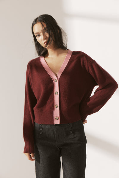 Rhubarb Cardigan