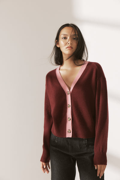 Rhubarb Cardigan