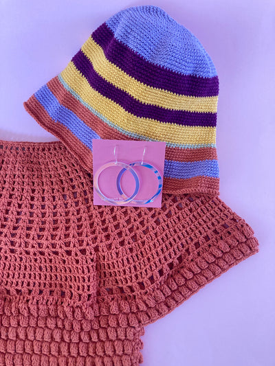 One Love Crochet Hat