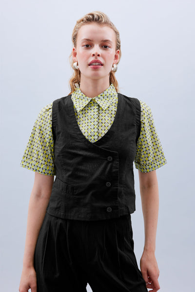 Linen Vest