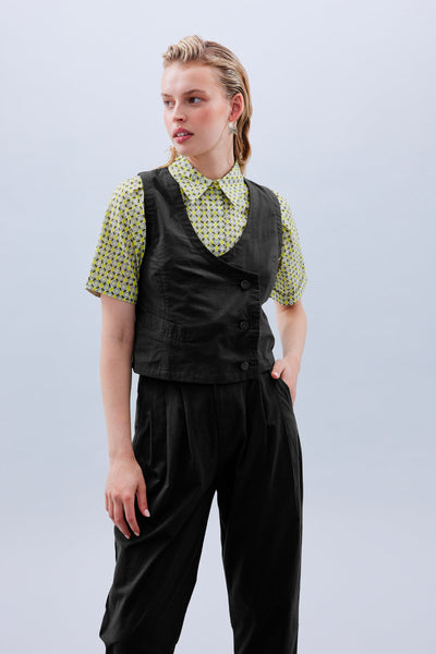 Linen Vest