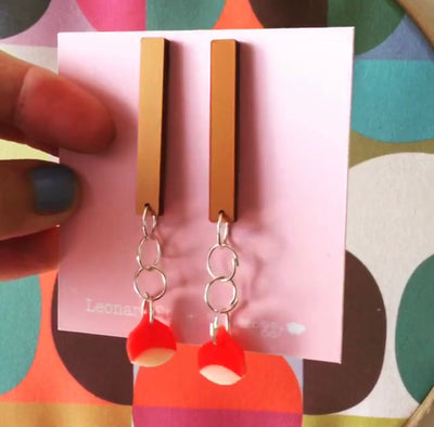 Gum-Chuck Earrings