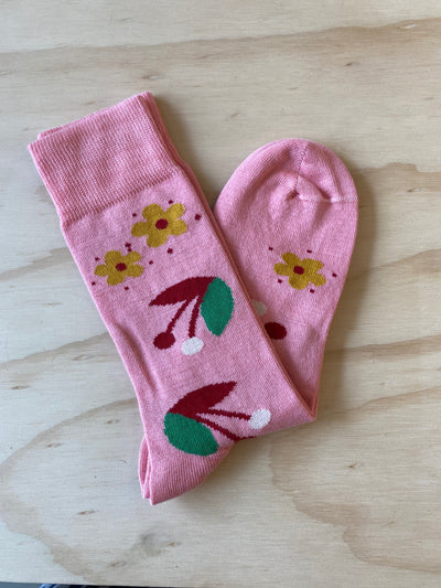 Cherry Plum Socks