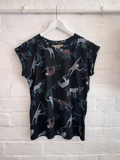 Sloth Tee, Black
